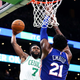 Illustration for article titled Whatever The Hell Jaylen Brown Did To Joel Embiid Here, It Ruledem/emem/em
